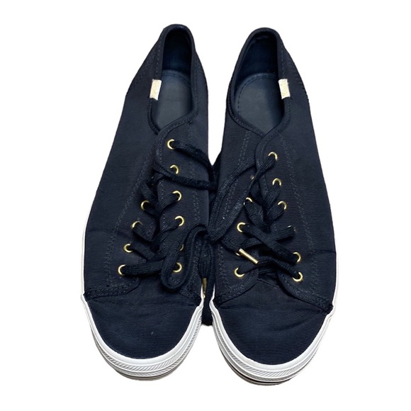 kate spade Shoes - KATE SPADE X KEDS Double Decker Black Lace Up Sneaker Women’s 9